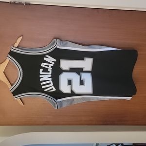 Mitchell & Ness Black NBA San Antonio Spurs Tim Duncan 1998-99 Road Swingman Med